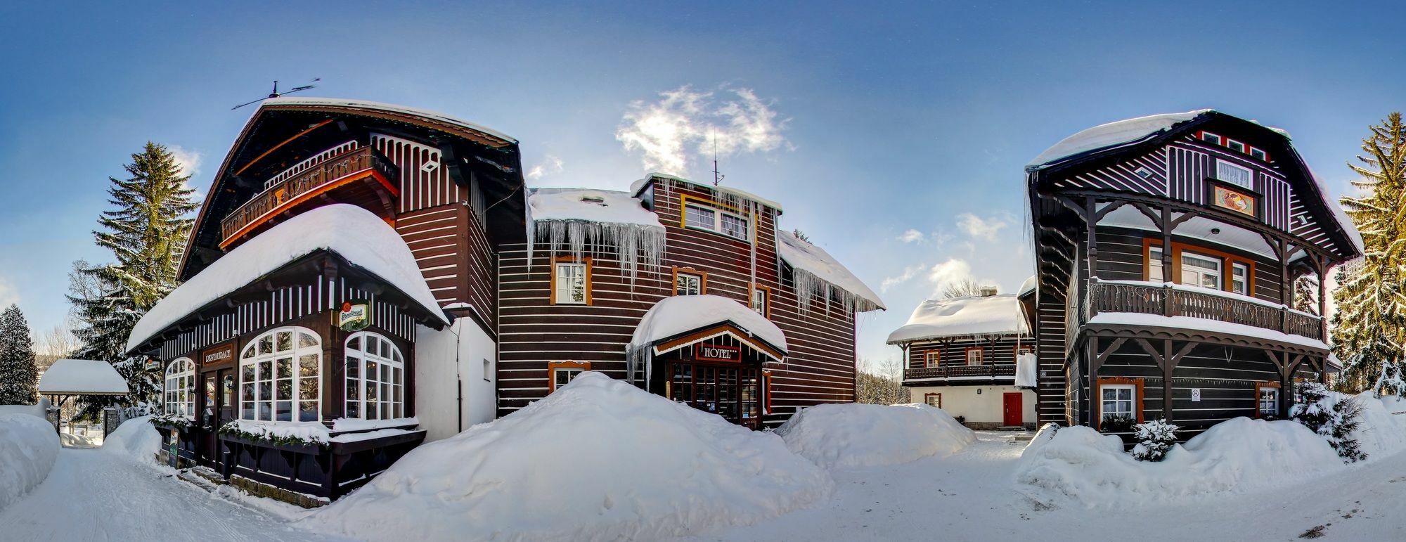 Hotel Tri Ruze Spindleruv Mlyn Exterior foto